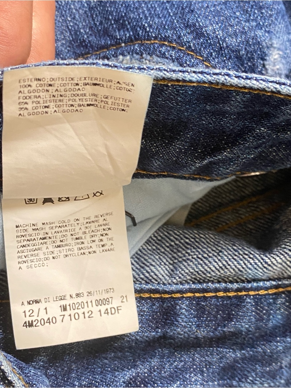 Pierre Balmain Men's Straight-Leg Distressed Denim Jeans in Blue - Picture 8 of 16